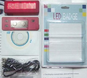 LED Name Badge(LED电子名片)